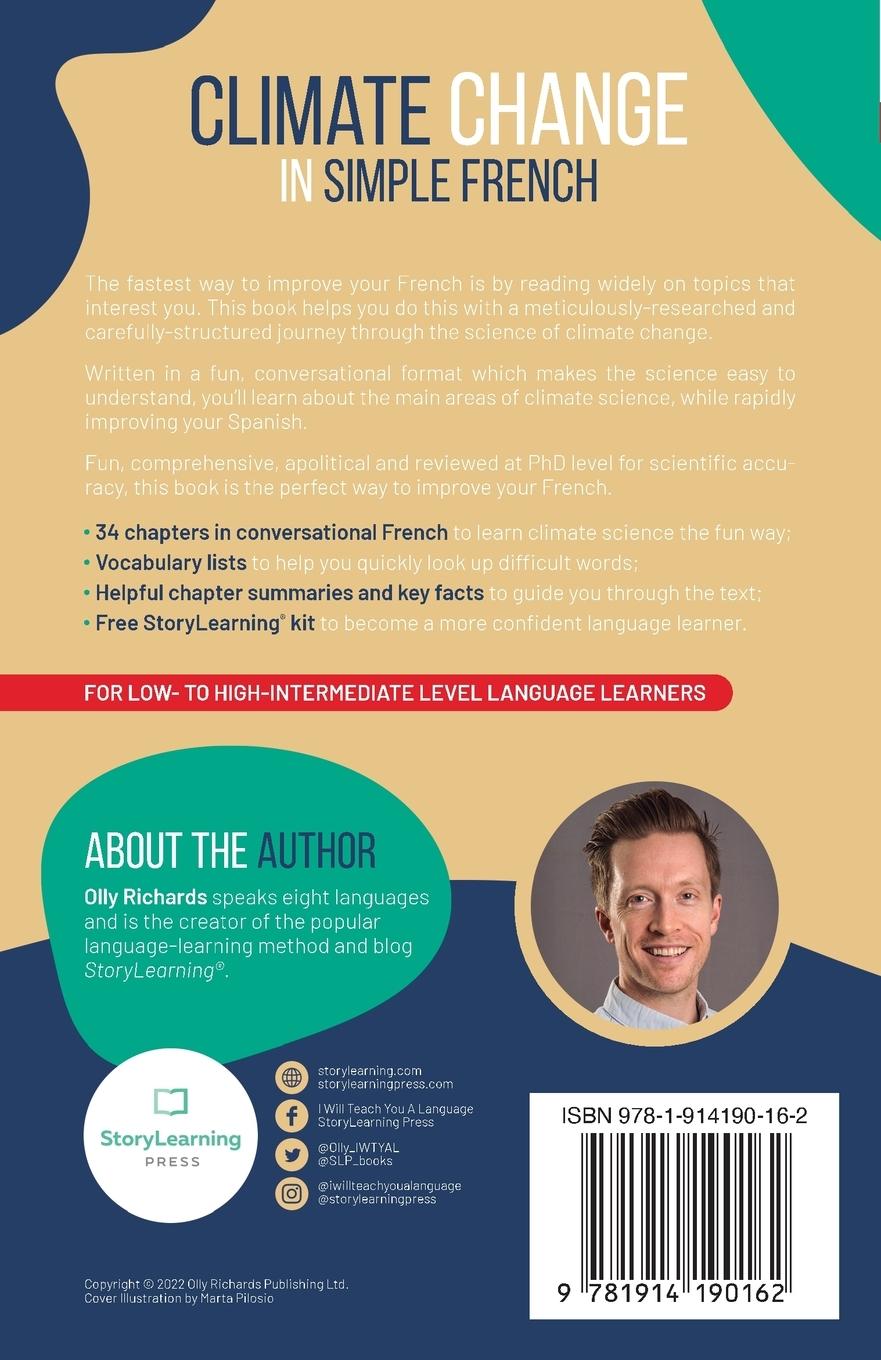 Rückseitencover Climate Change in Simple French