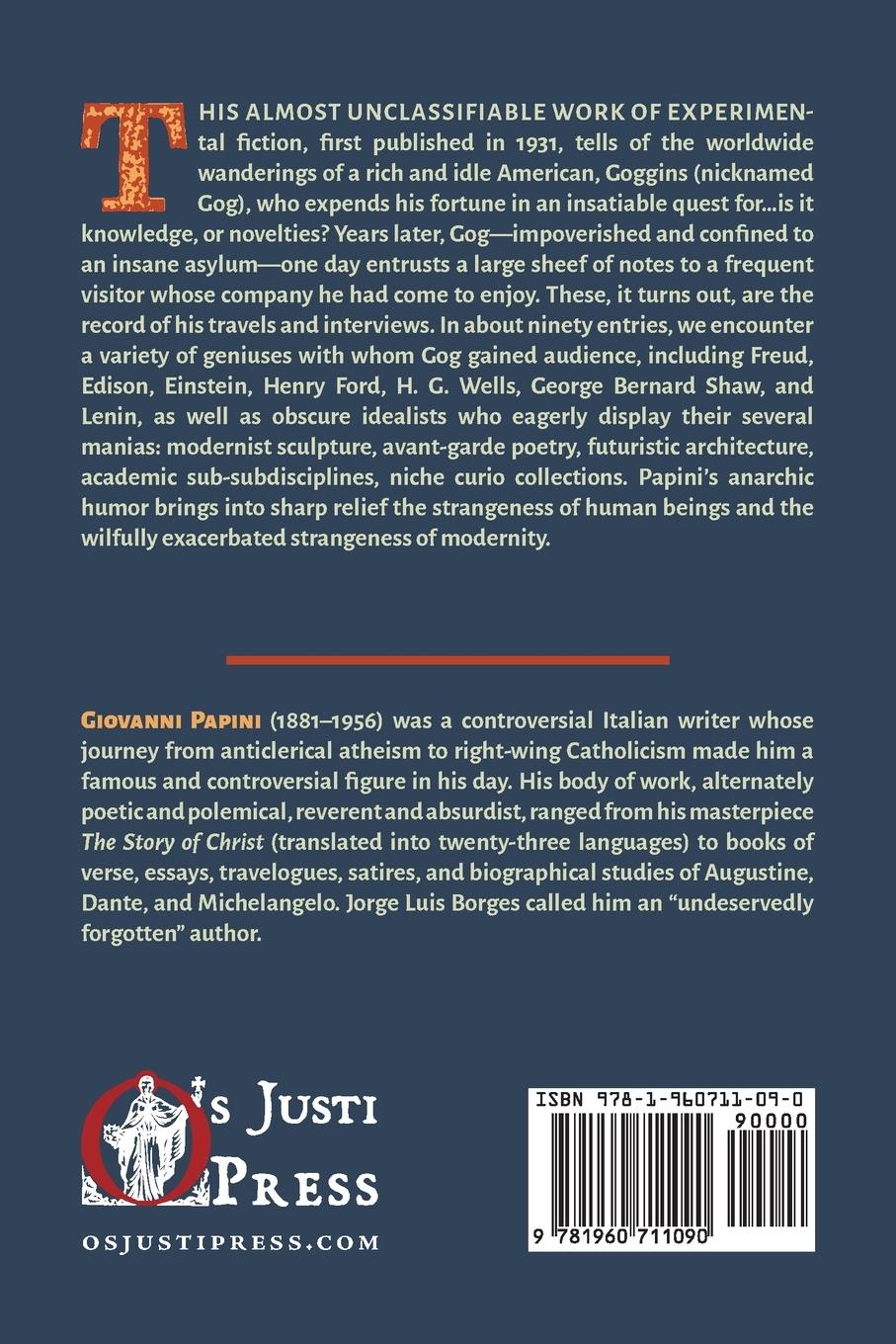 Rückseitencover Gog