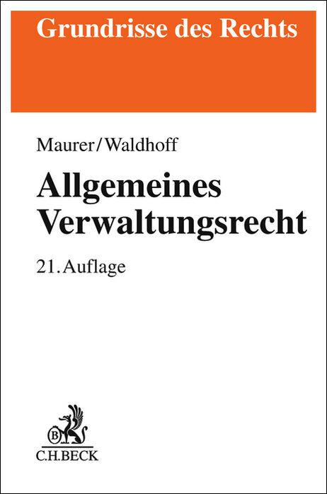 Vorderes Coverbild Allgemeines Verwaltungsrecht