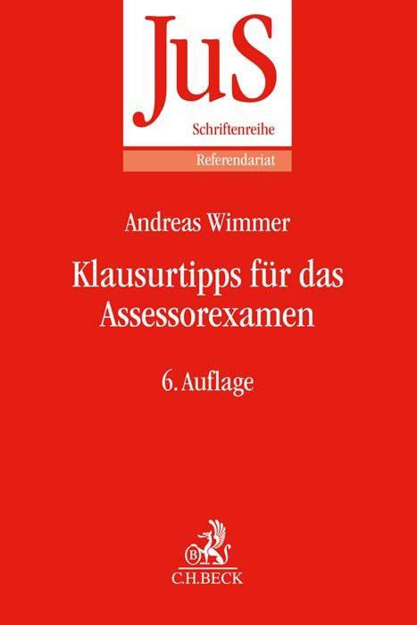 Vorderes Coverbild Klausurtipps für das Assessorexamen