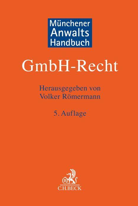 Vorderes Coverbild Münchener Anwaltshandbuch GmbH-Recht