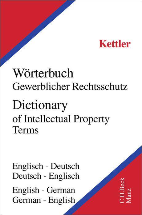 Vorderes Coverbild Fachwörterbuch Gewerblicher Rechtsschutz und Urheberrecht