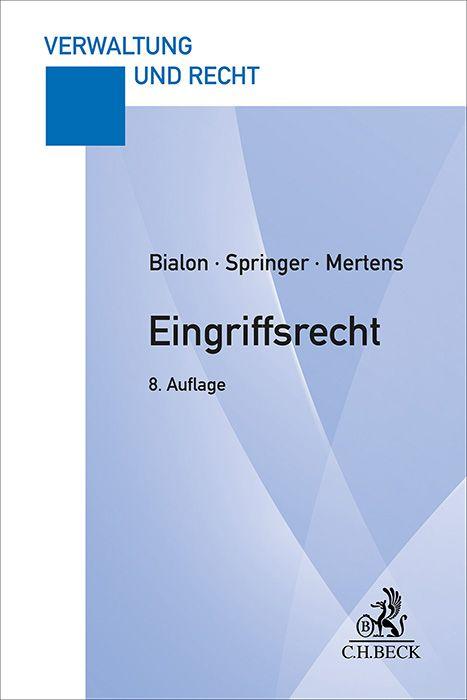 Vorderes Coverbild Eingriffsrecht