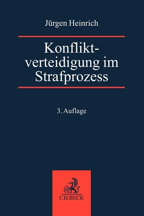 Vorderes Coverbild Konfliktverteidigung im Strafprozess