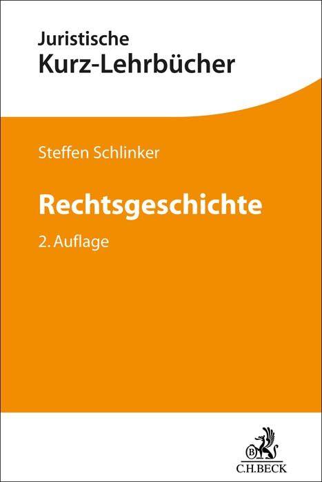 Vorderes Coverbild Rechtsgeschichte
