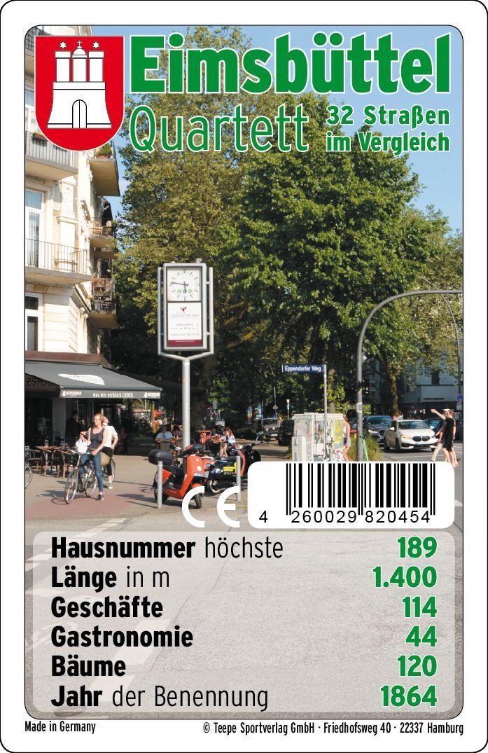 Vorderes Coverbild Hamburg Eimsbüttel Quartett