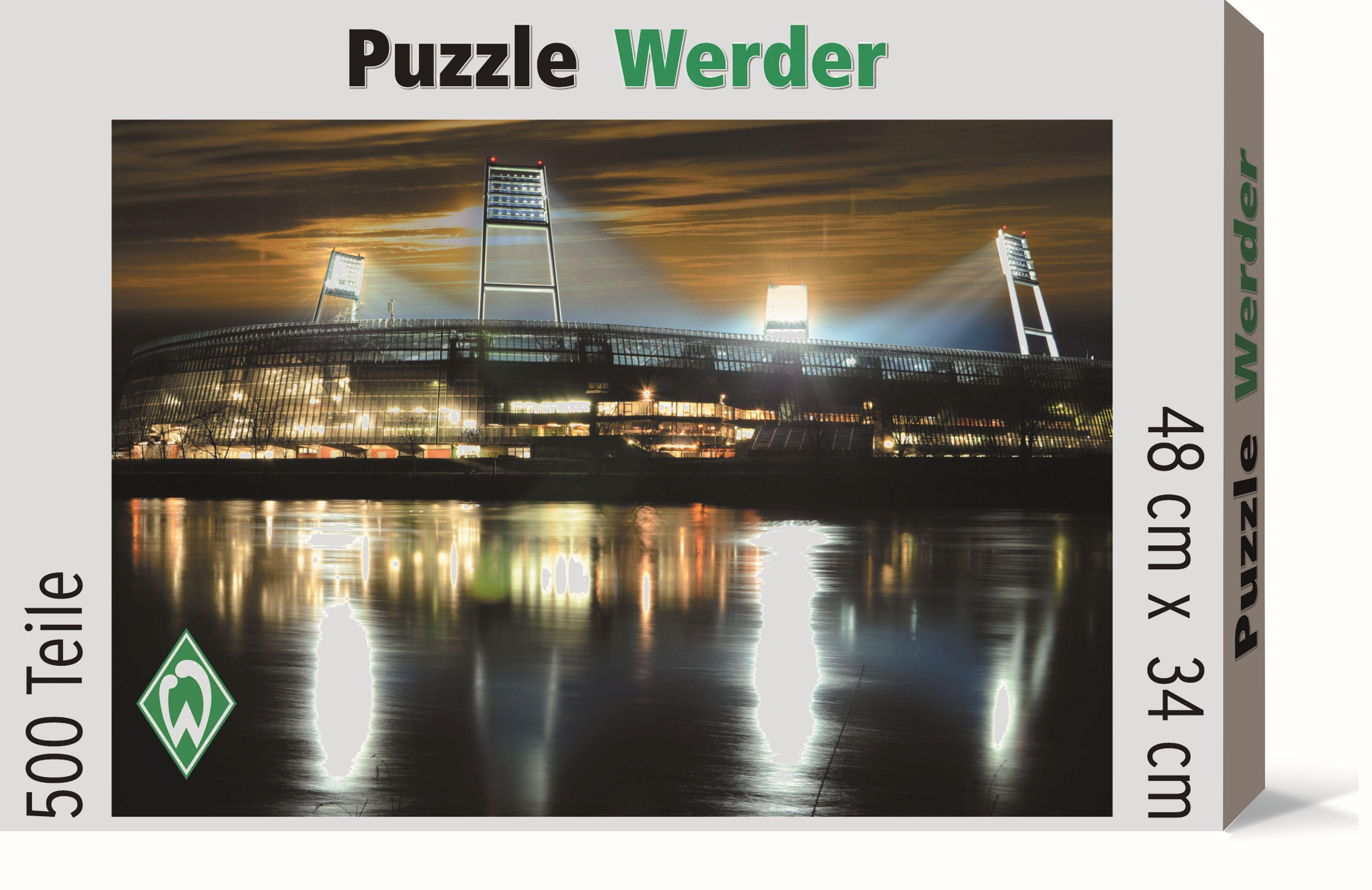 Vorderes Coverbild Werder Bremen Puzzle