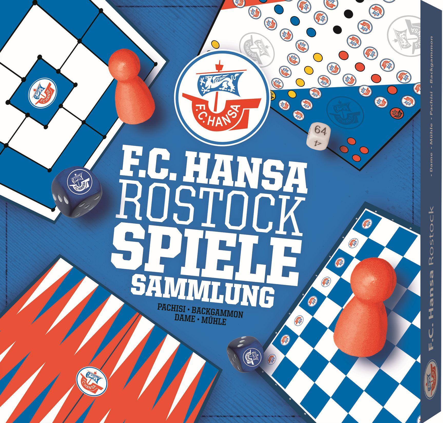 Vorderes Coverbild Hansa Rostock Spielesammlung