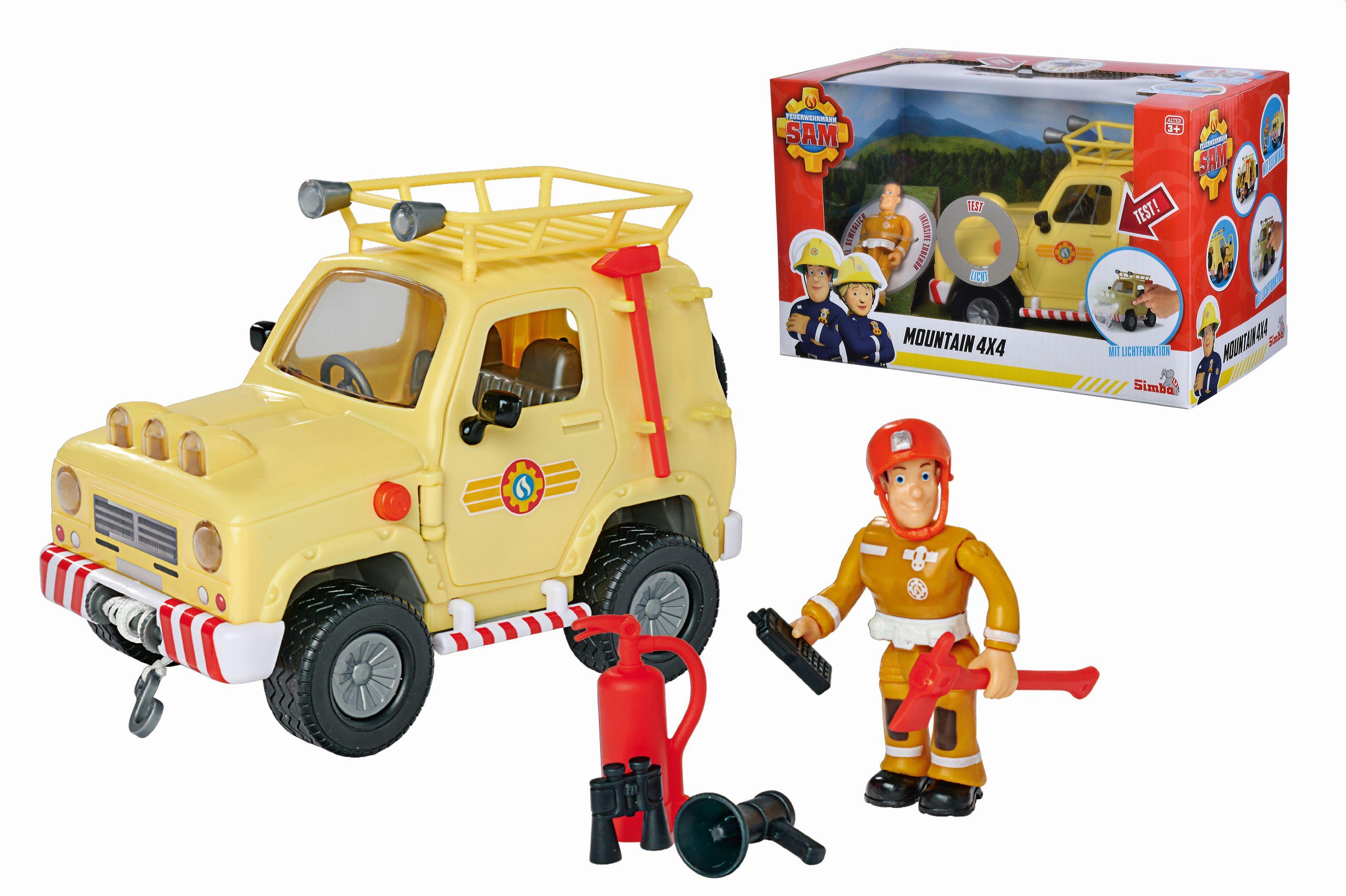 Beispielinhalt (Bild) Sam 4x4 Geländewagen mit Figur