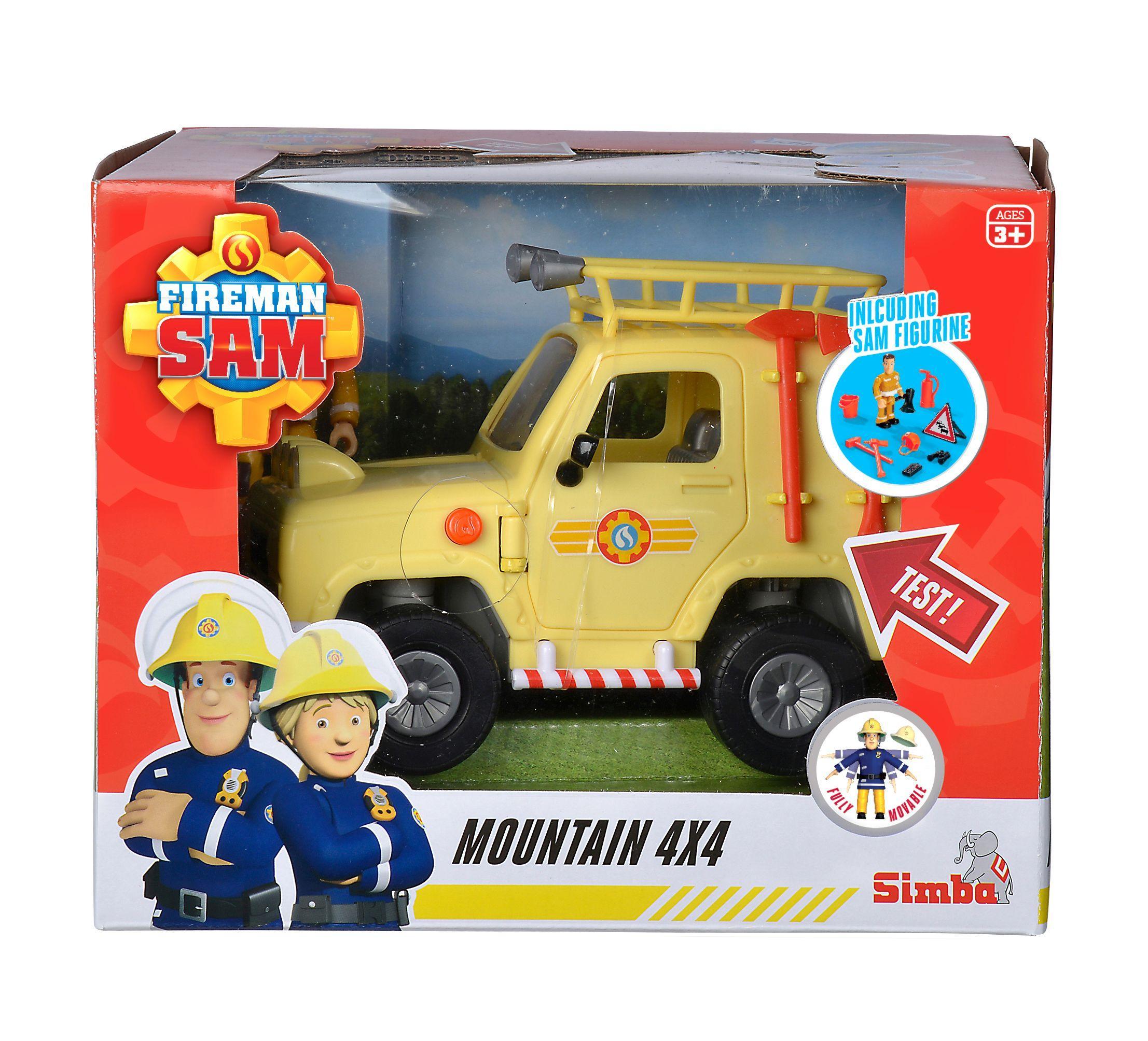 Vorderes Coverbild Sam 4x4 Geländewagen mit Figur