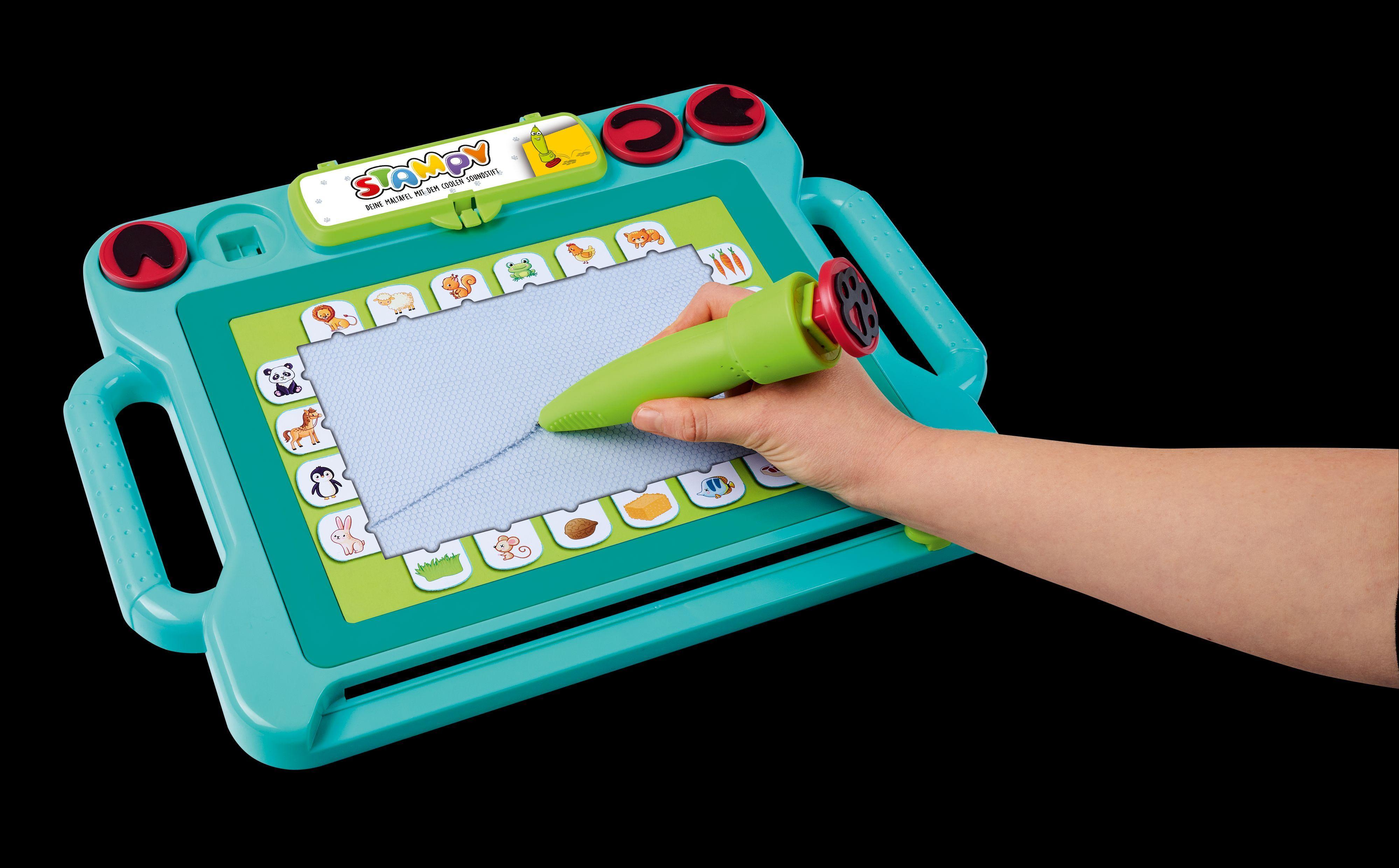 Beispielinhalt (Bild) Stampy, Maltafel mit Soundstift