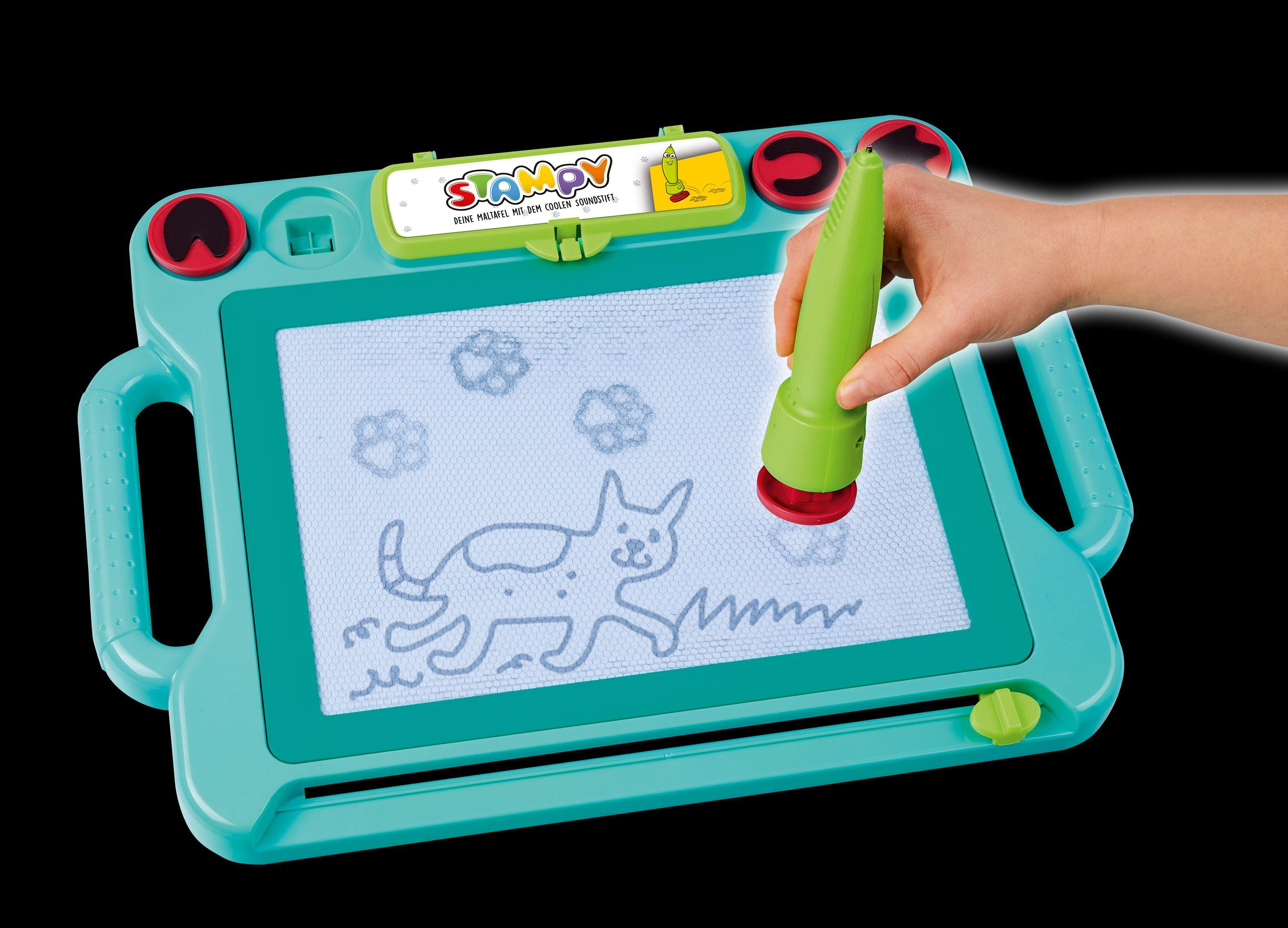 Beispielinhalt (Bild) Stampy, Maltafel mit Soundstift