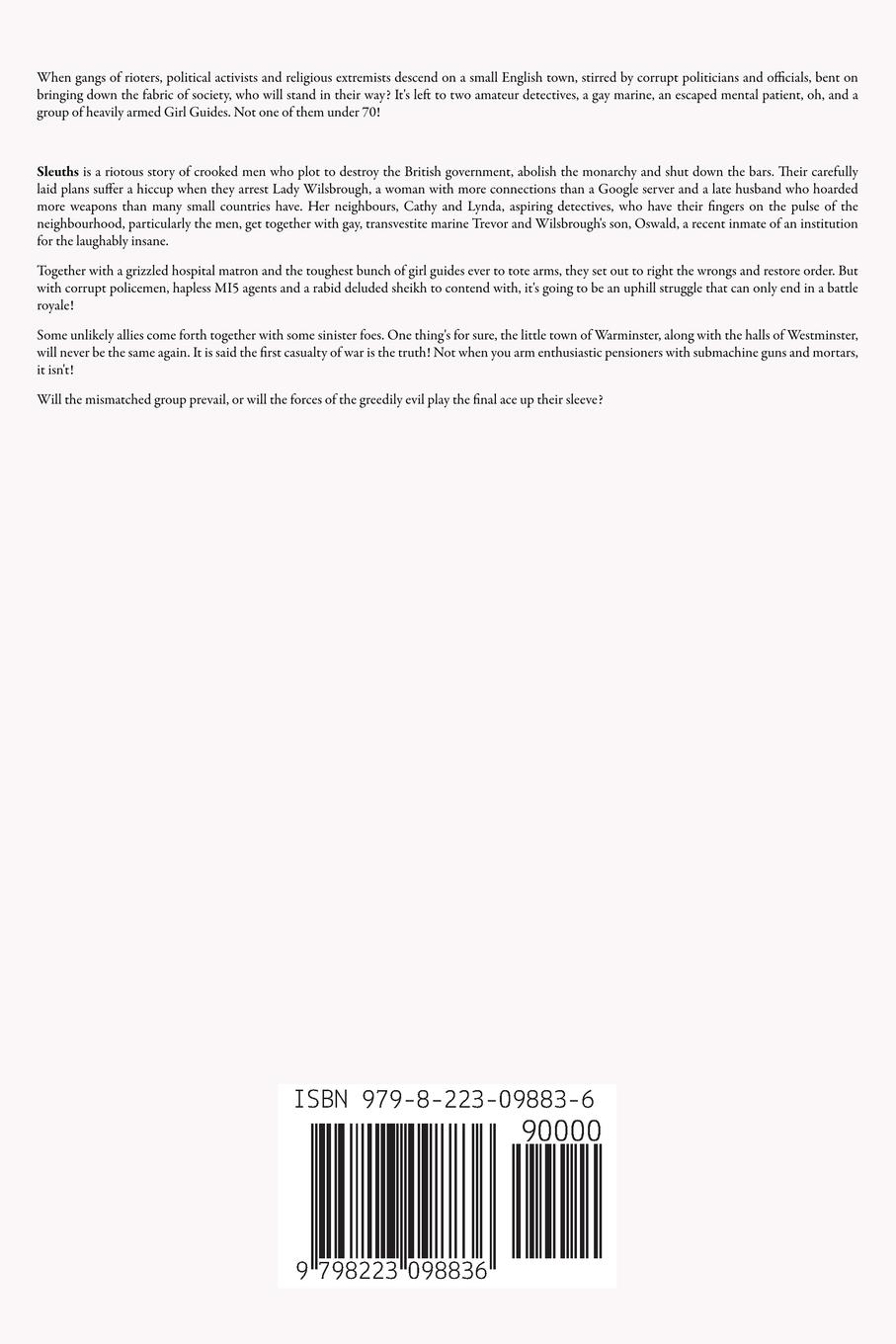 Rückseitencover Sleuths