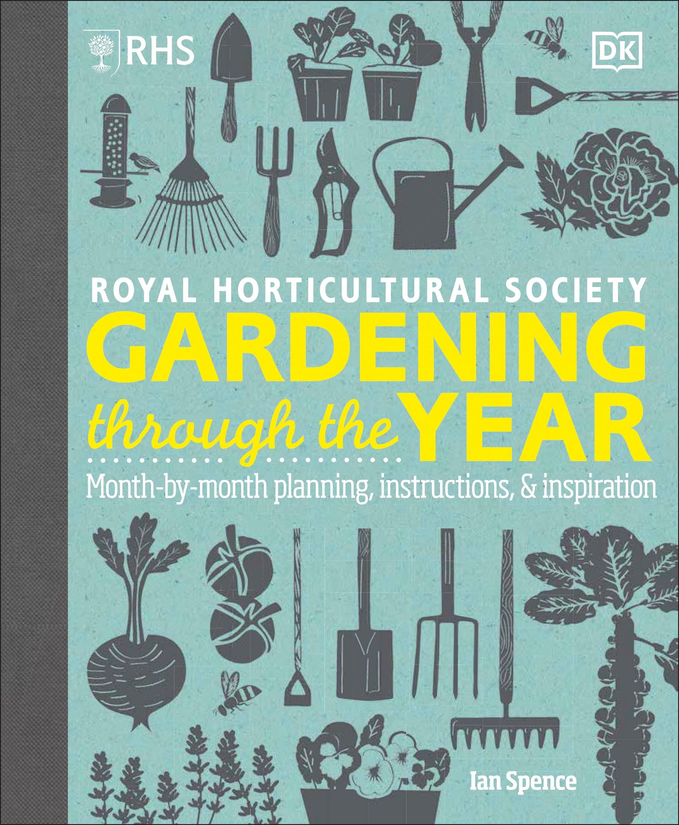Vorderes Coverbild RHS Gardening Through the Year