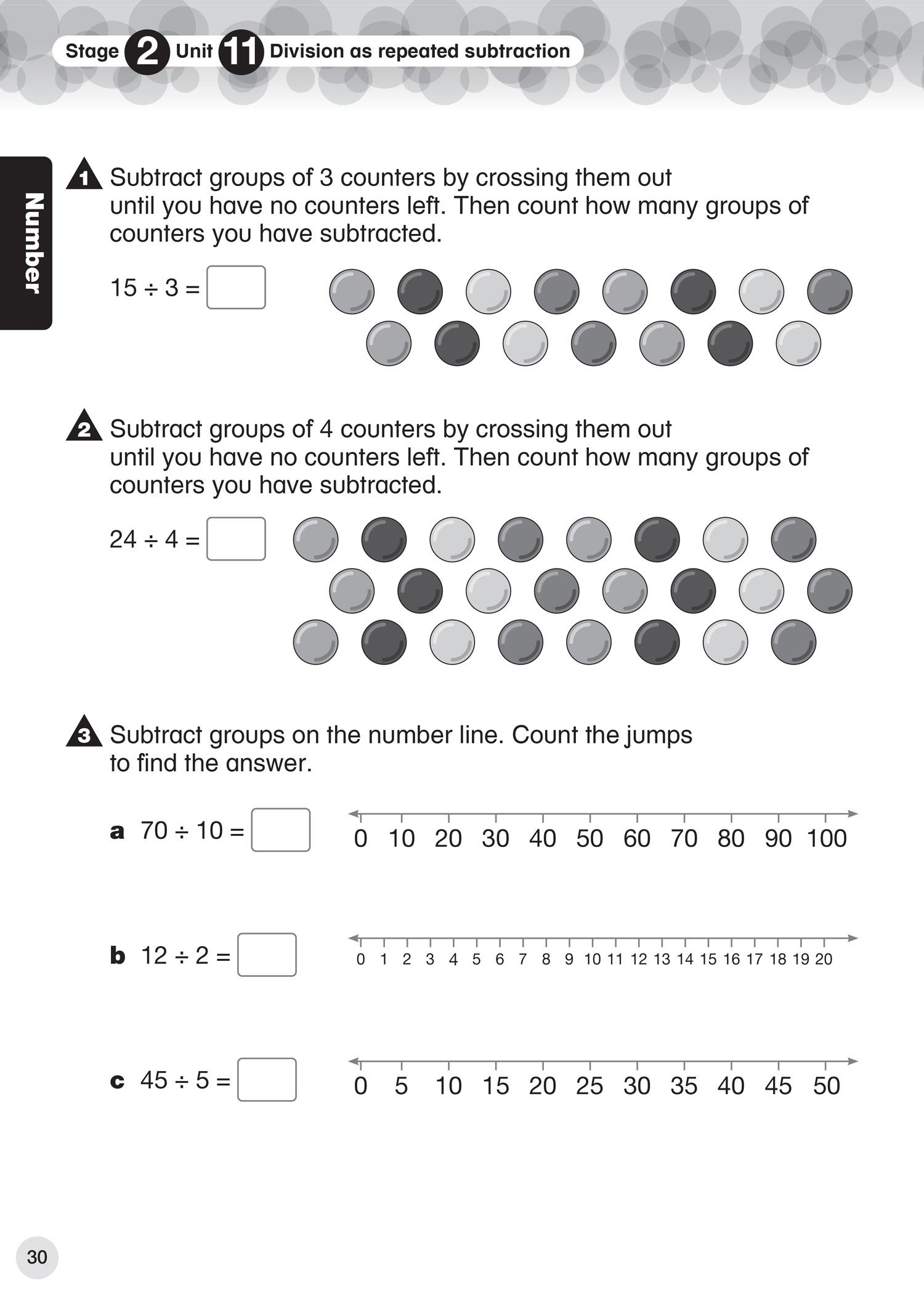 Beispielinhalt (Bild) Collins International Primary Maths