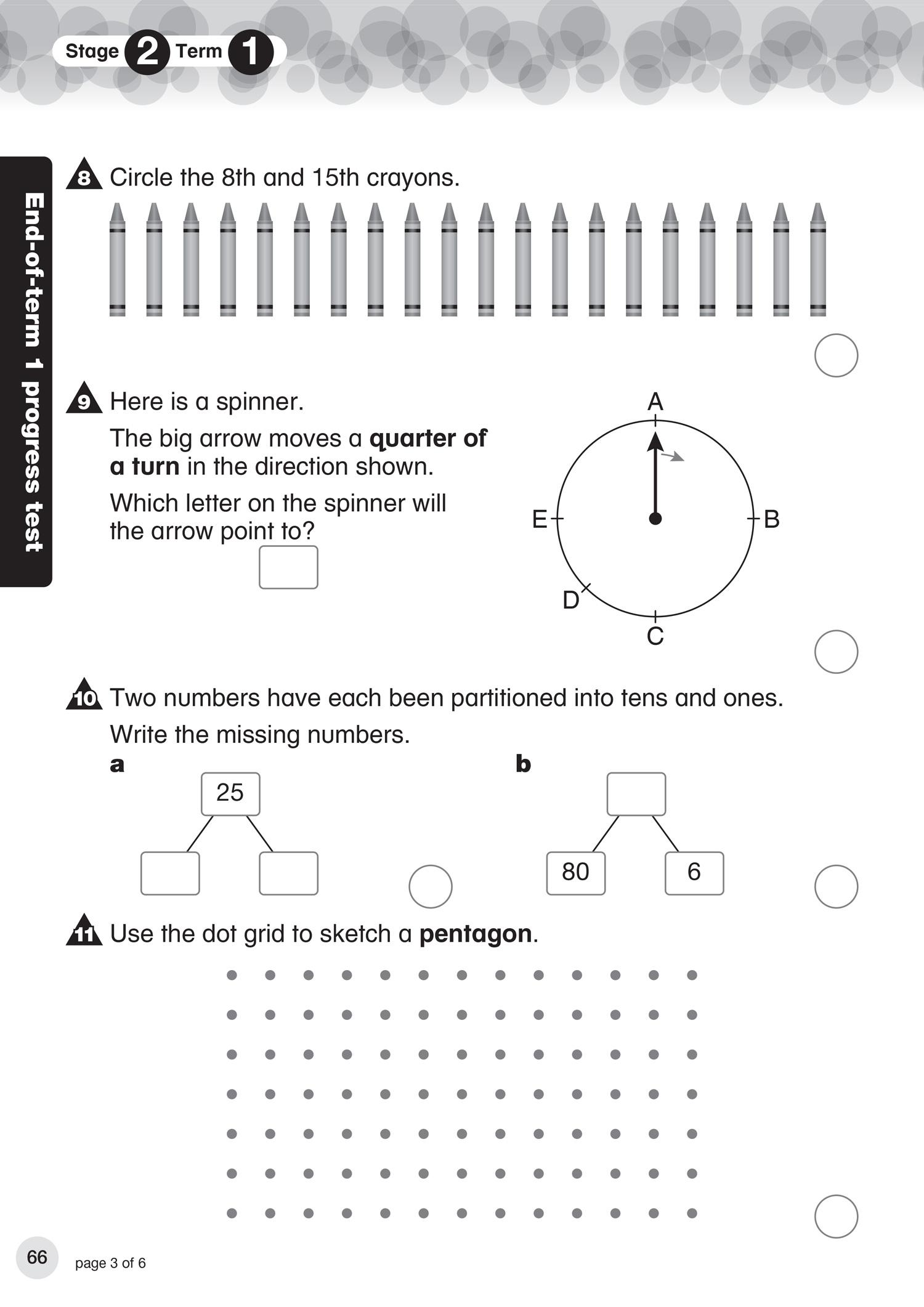 Beispielinhalt (Bild) Collins International Primary Maths