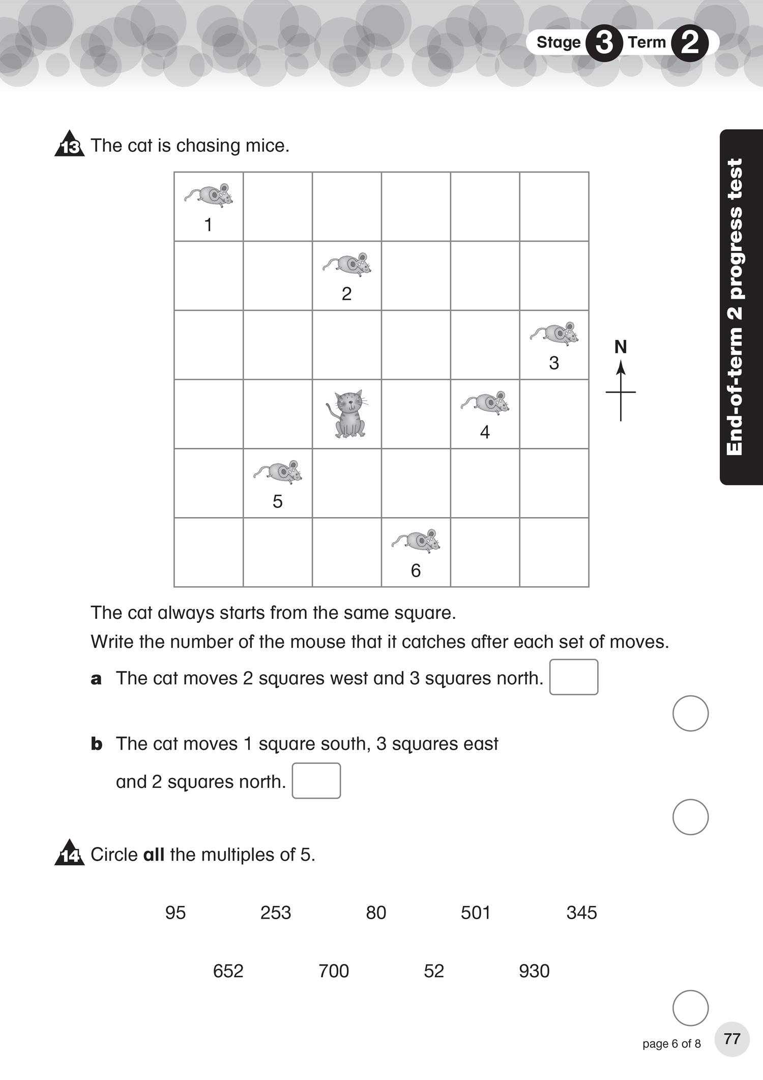 Beispielinhalt (Bild) Collins International Primary Maths