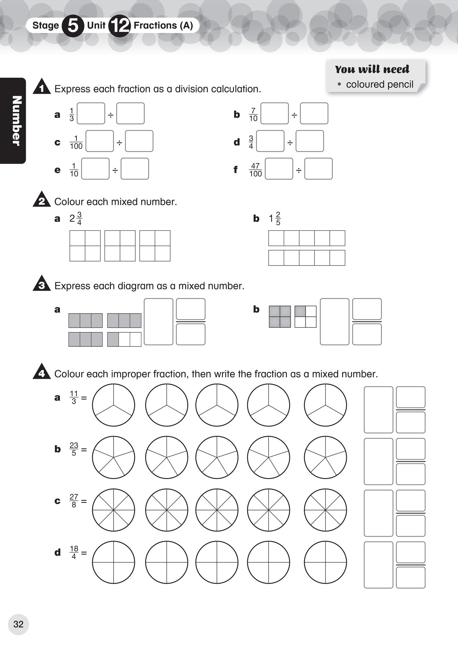 Beispielinhalt (Bild) Collins International Primary Maths