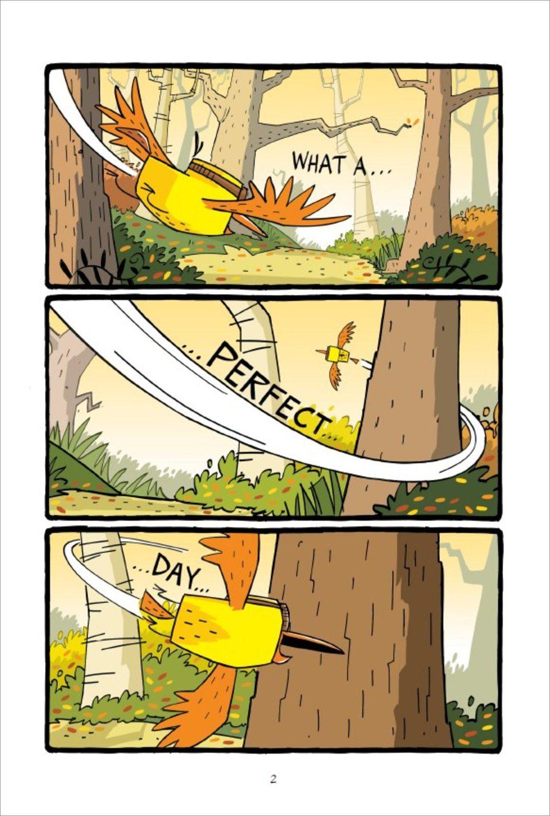 Beispielinhalt (Bild) Bird & Squirrel (book 1 and 2 bind-up)