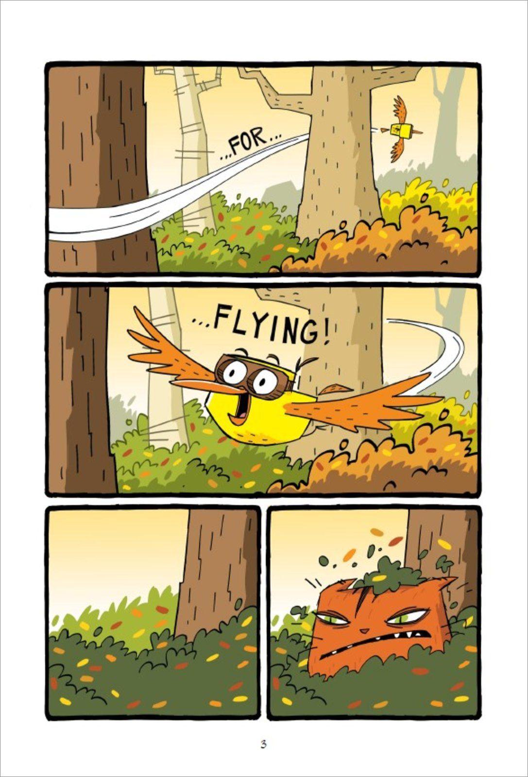 Beispielinhalt (Bild) Bird & Squirrel (book 1 and 2 bind-up)