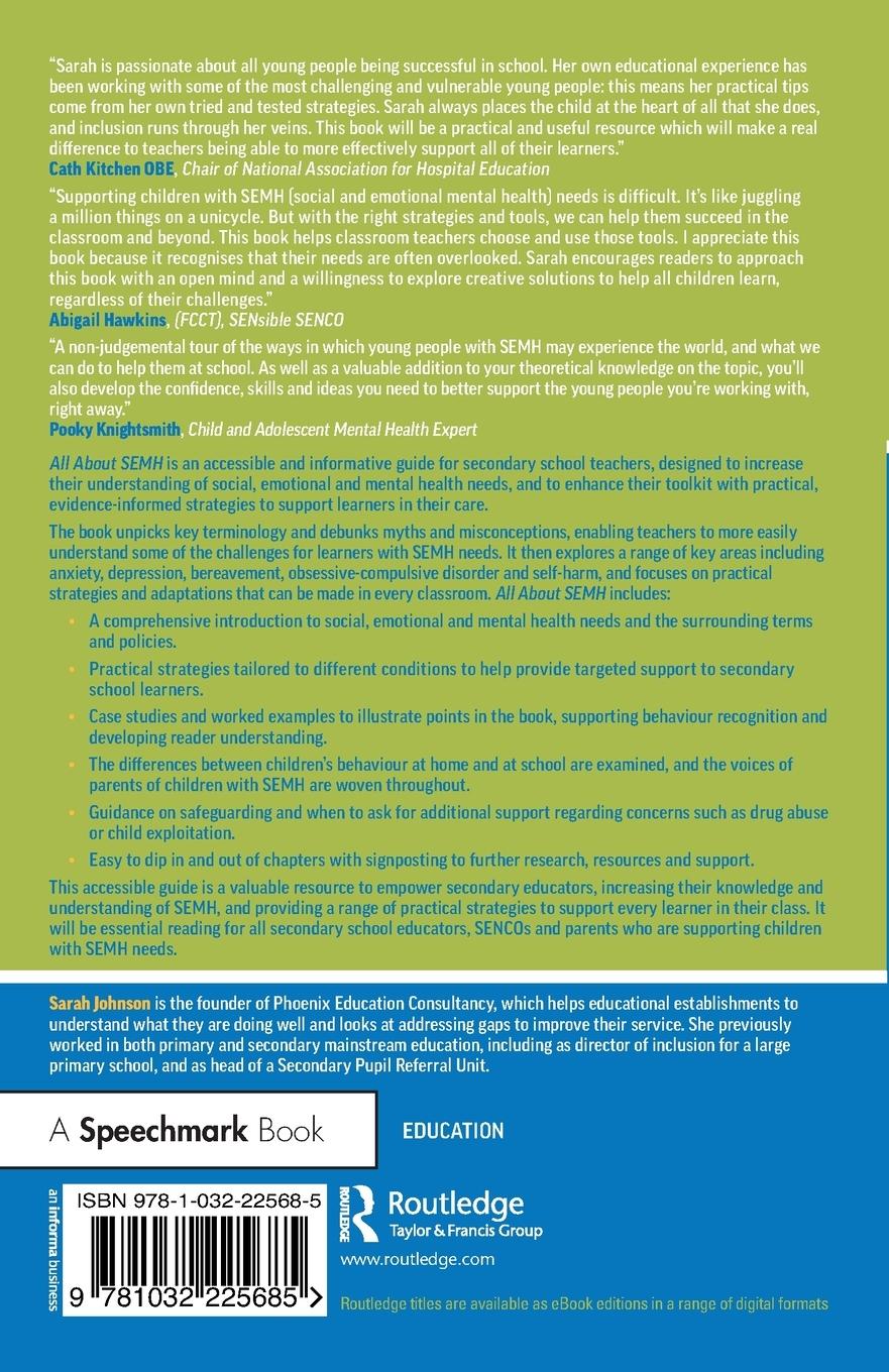 Rückseitencover All About SEMH