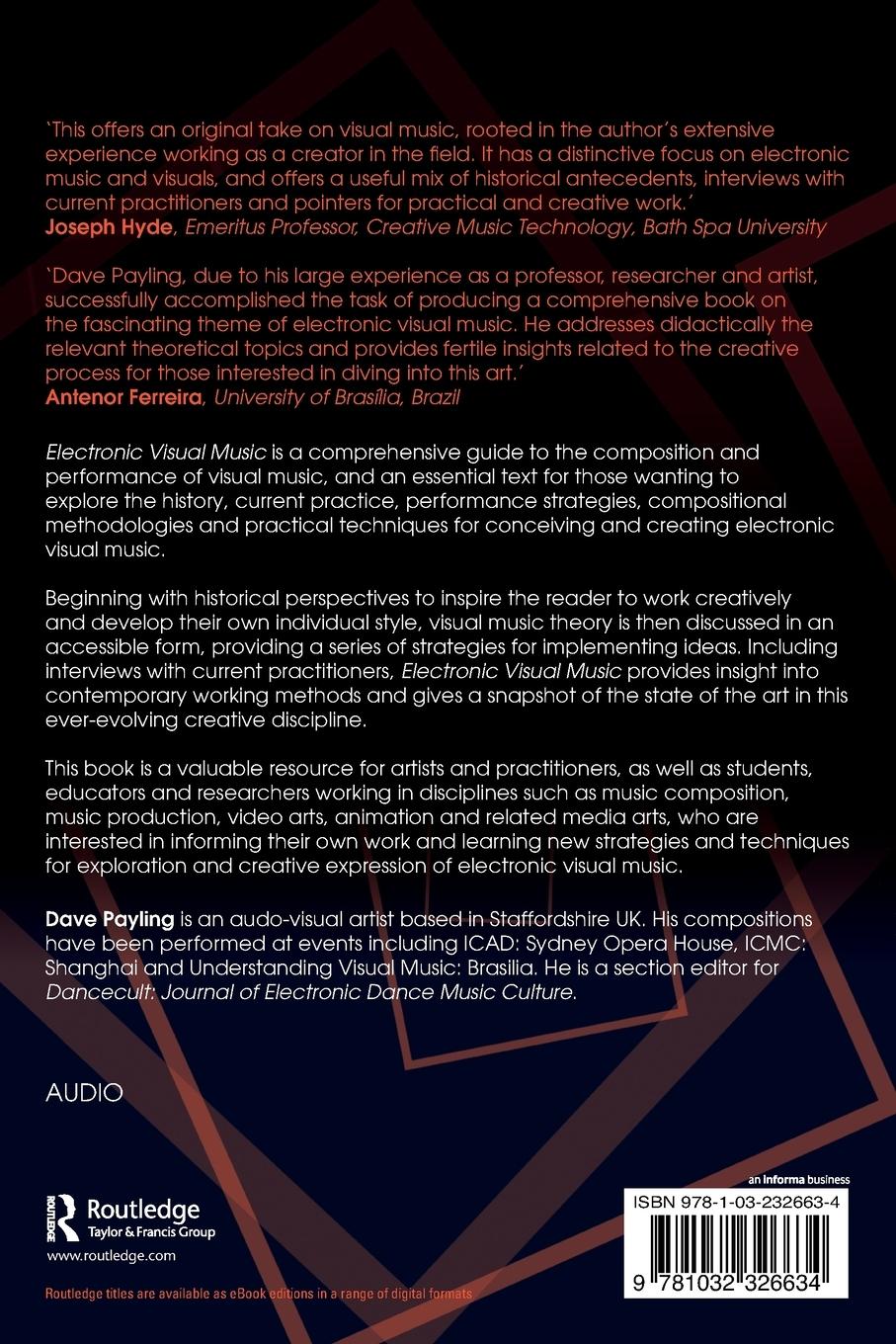 Rückseitencover Electronic Visual Music