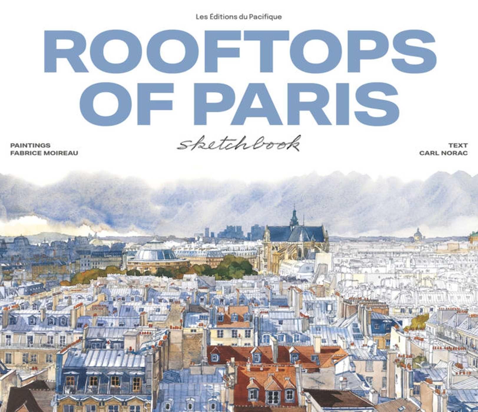 Vorderes Coverbild Rooftops of Paris Sketchbook
