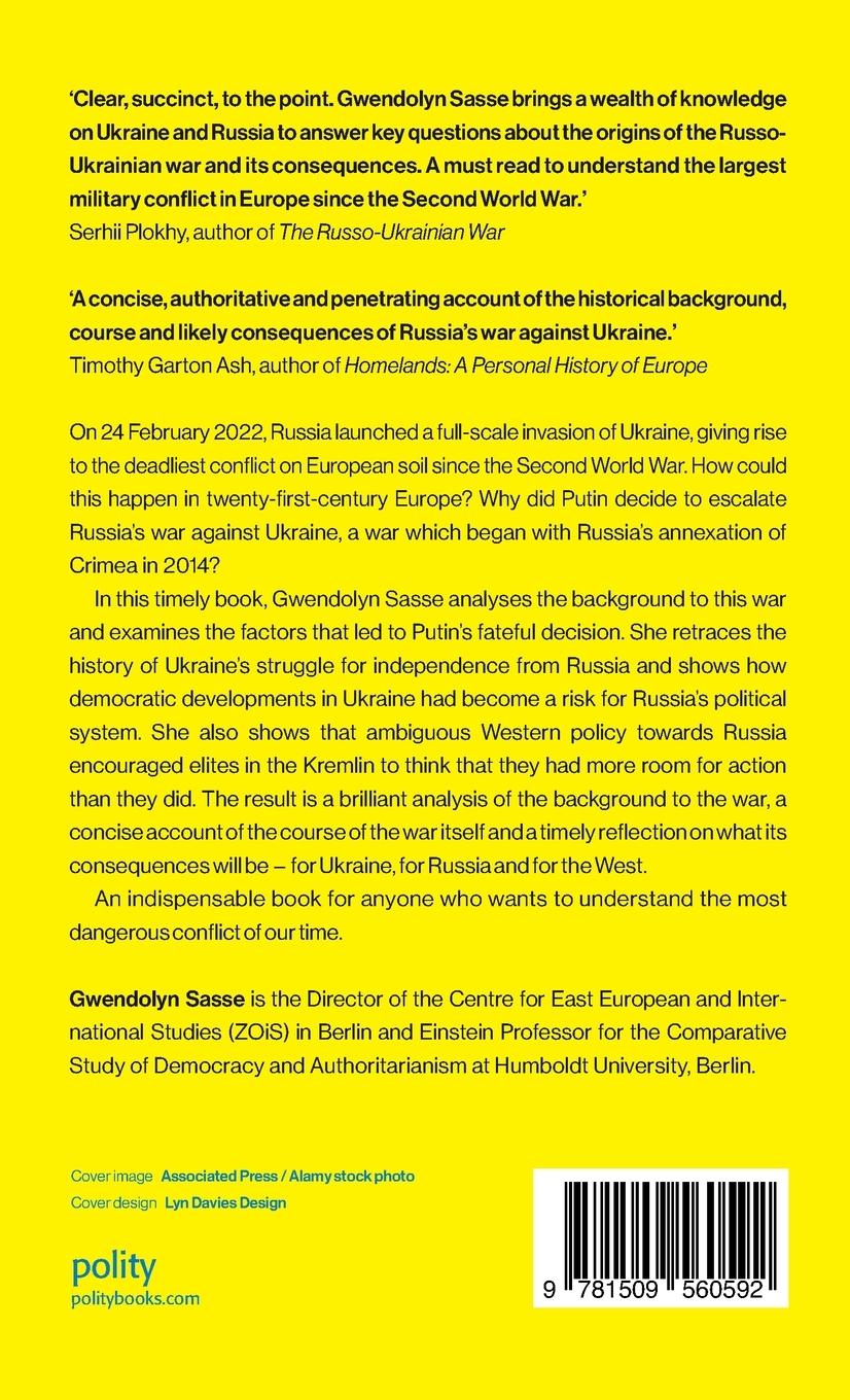 Rückseitencover Russia's War Against Ukraine