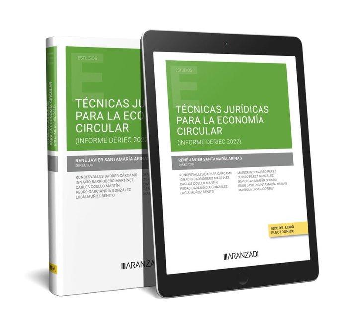 Vorderes Coverbild Técnicas jurídicas para la economía circular : (Informe DERIEC 2022)