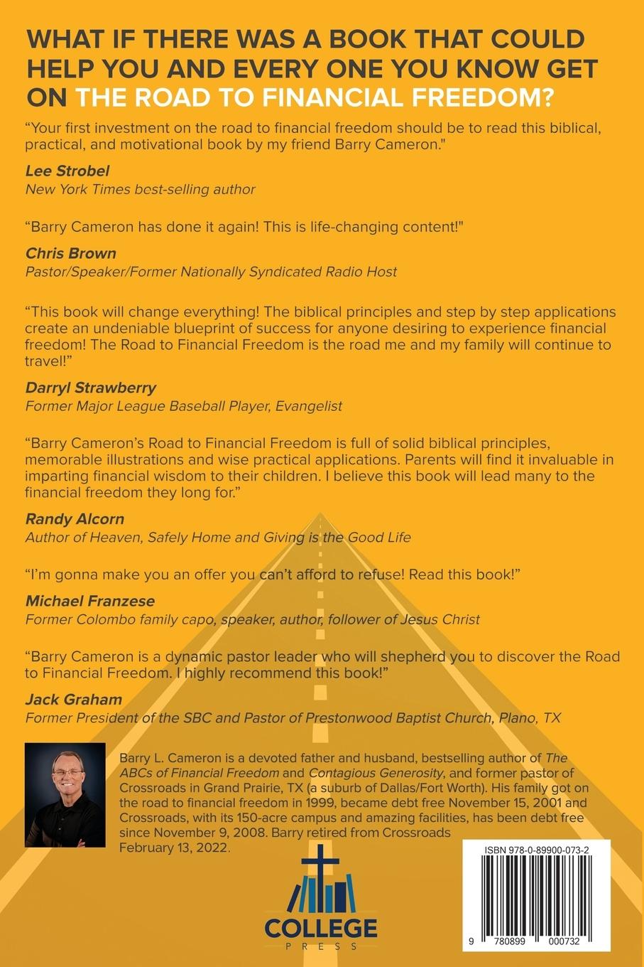 Rückseitencover Road to Financial Freedom