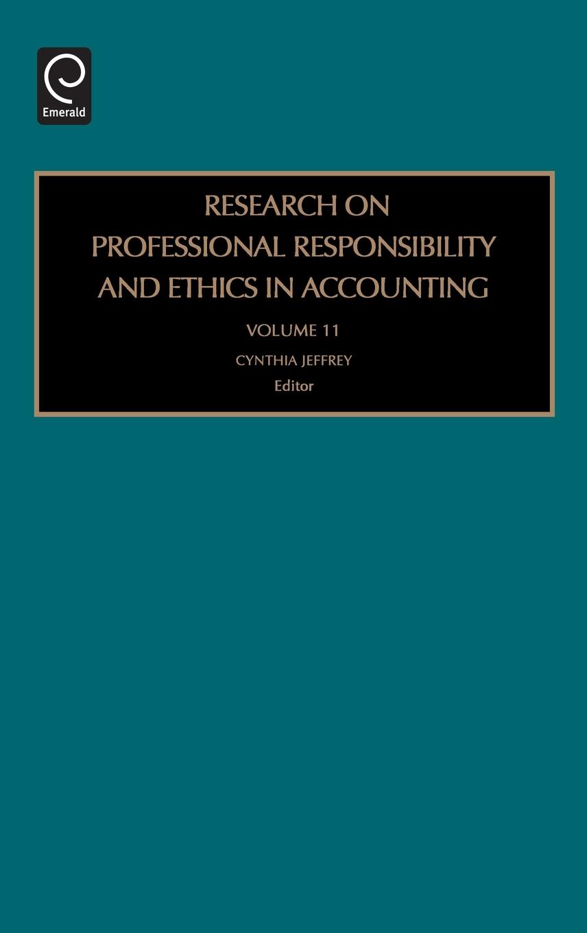 Vorderes Coverbild Research on Professional Responsibility and Ethics in Accounting