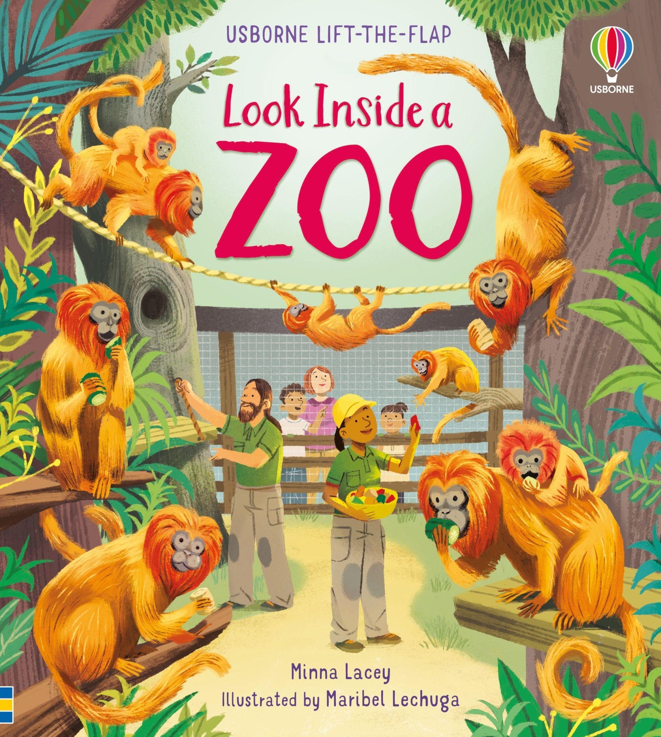 Vorderes Coverbild Look Inside a Zoo