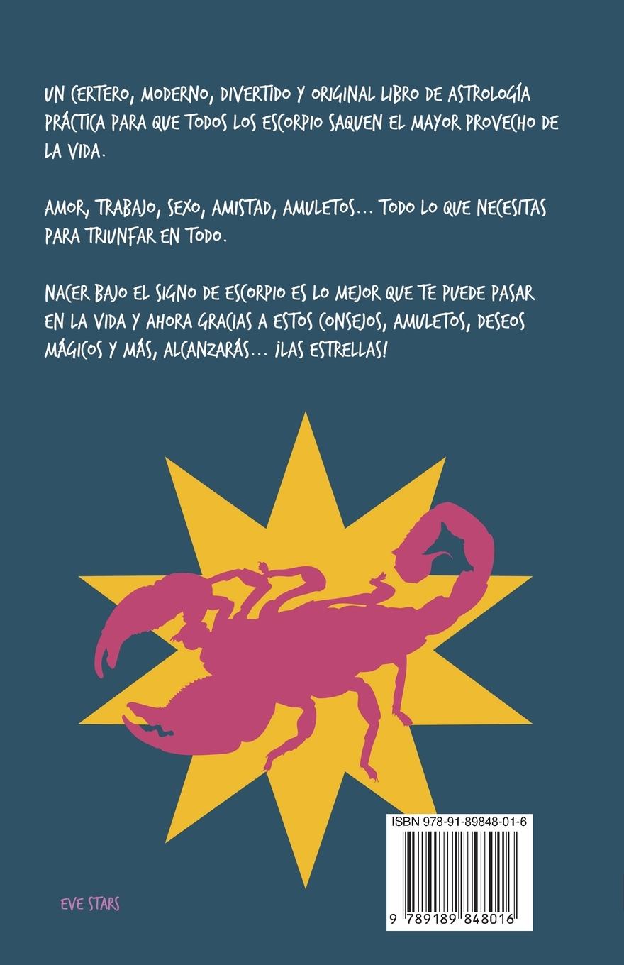 Rückseitencover El libro secreto que todo Escorpio debería tener para triunfar en todo
