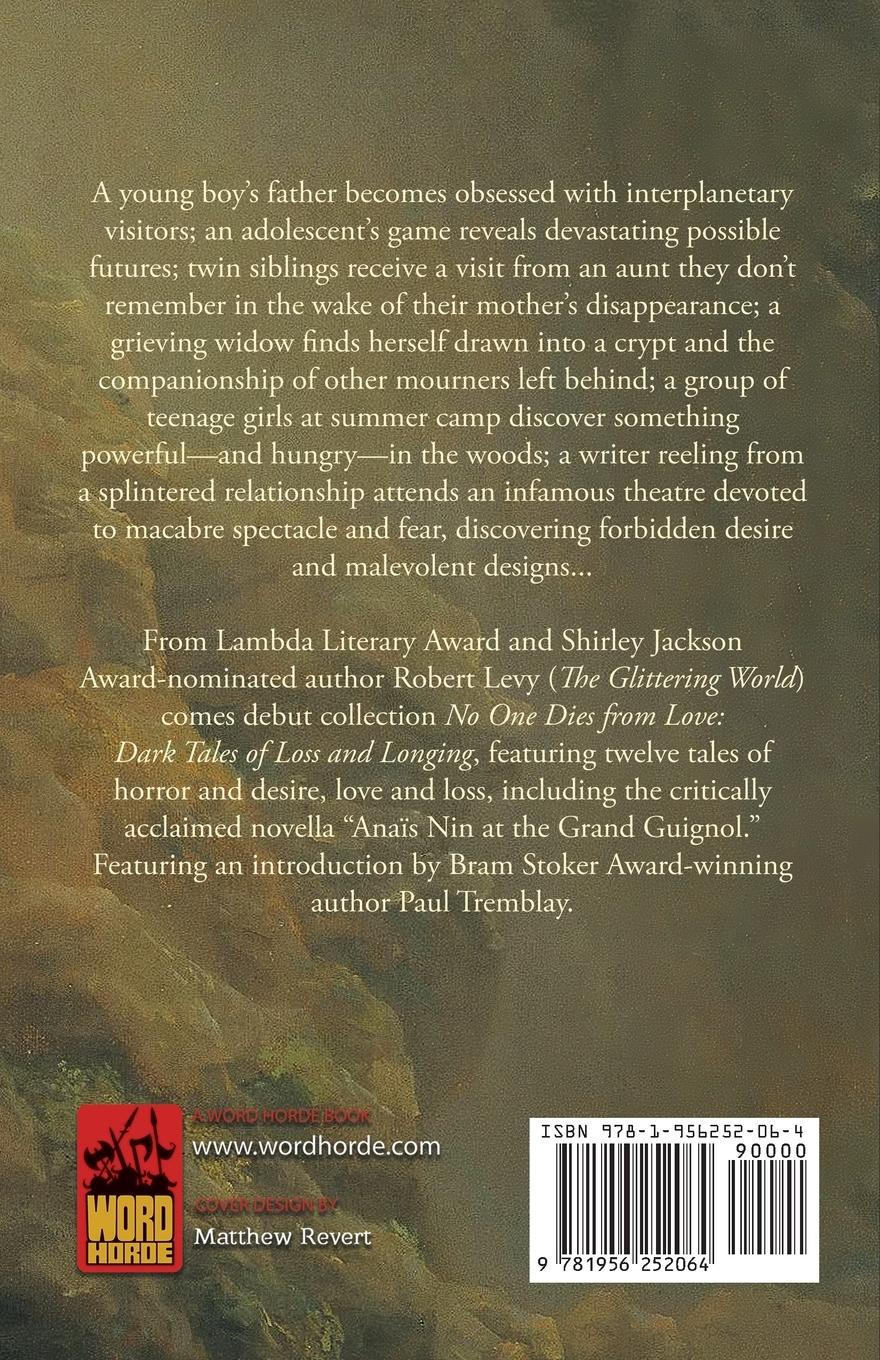 Rückseitencover No One Dies from Love