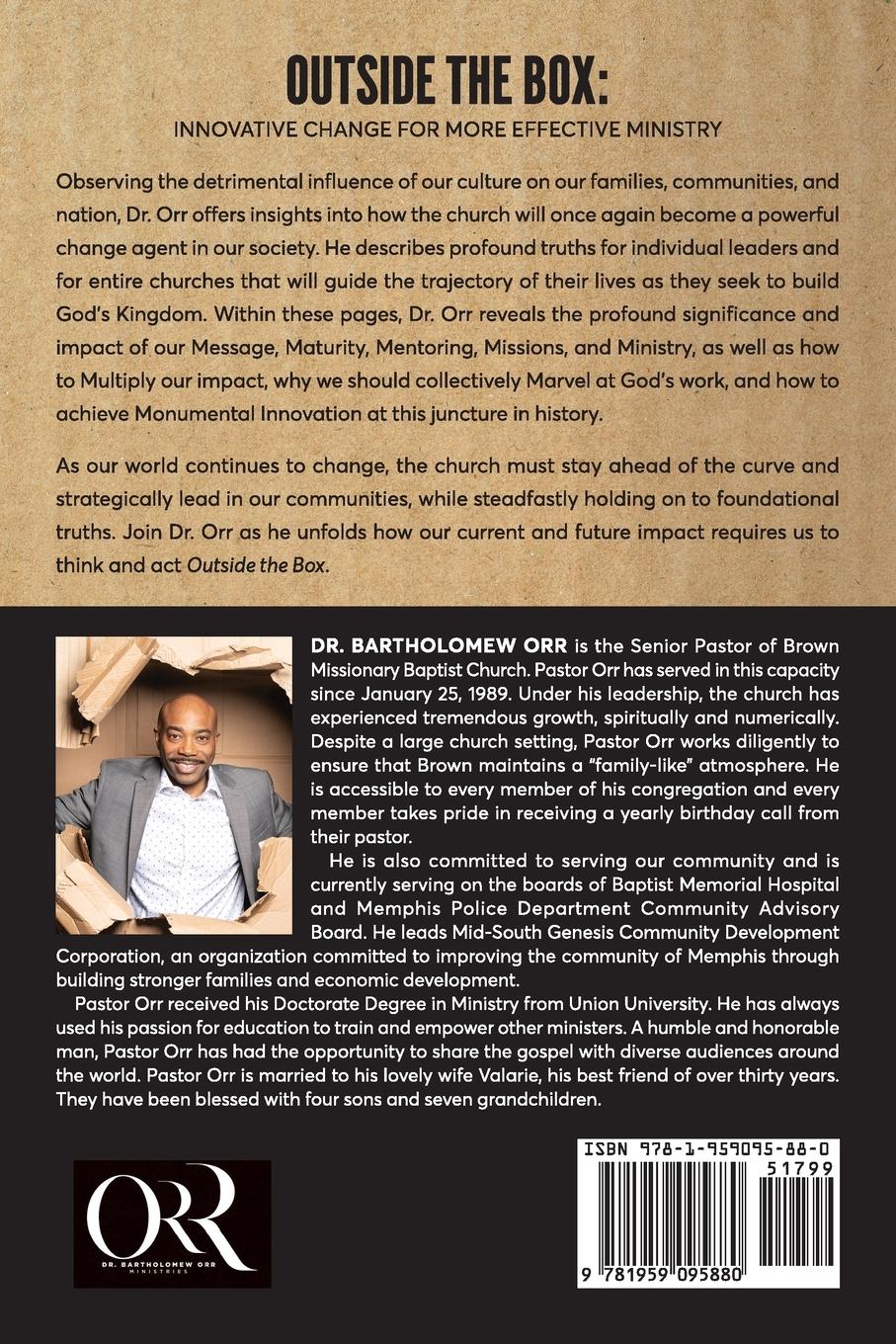 Rückseitencover Outside the Box Workbook