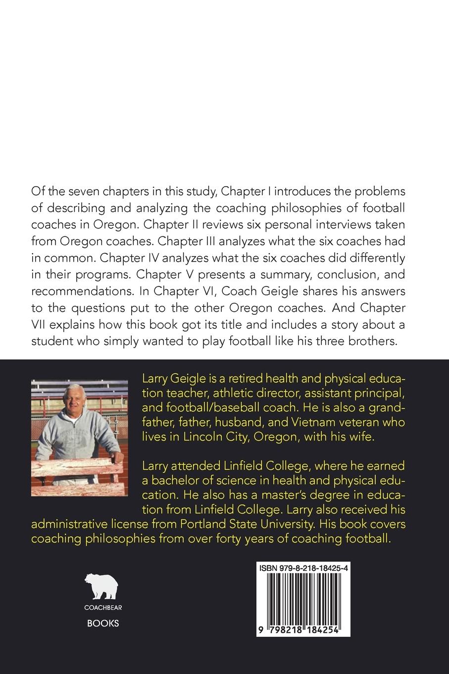 Rückseitencover Chalk Talk