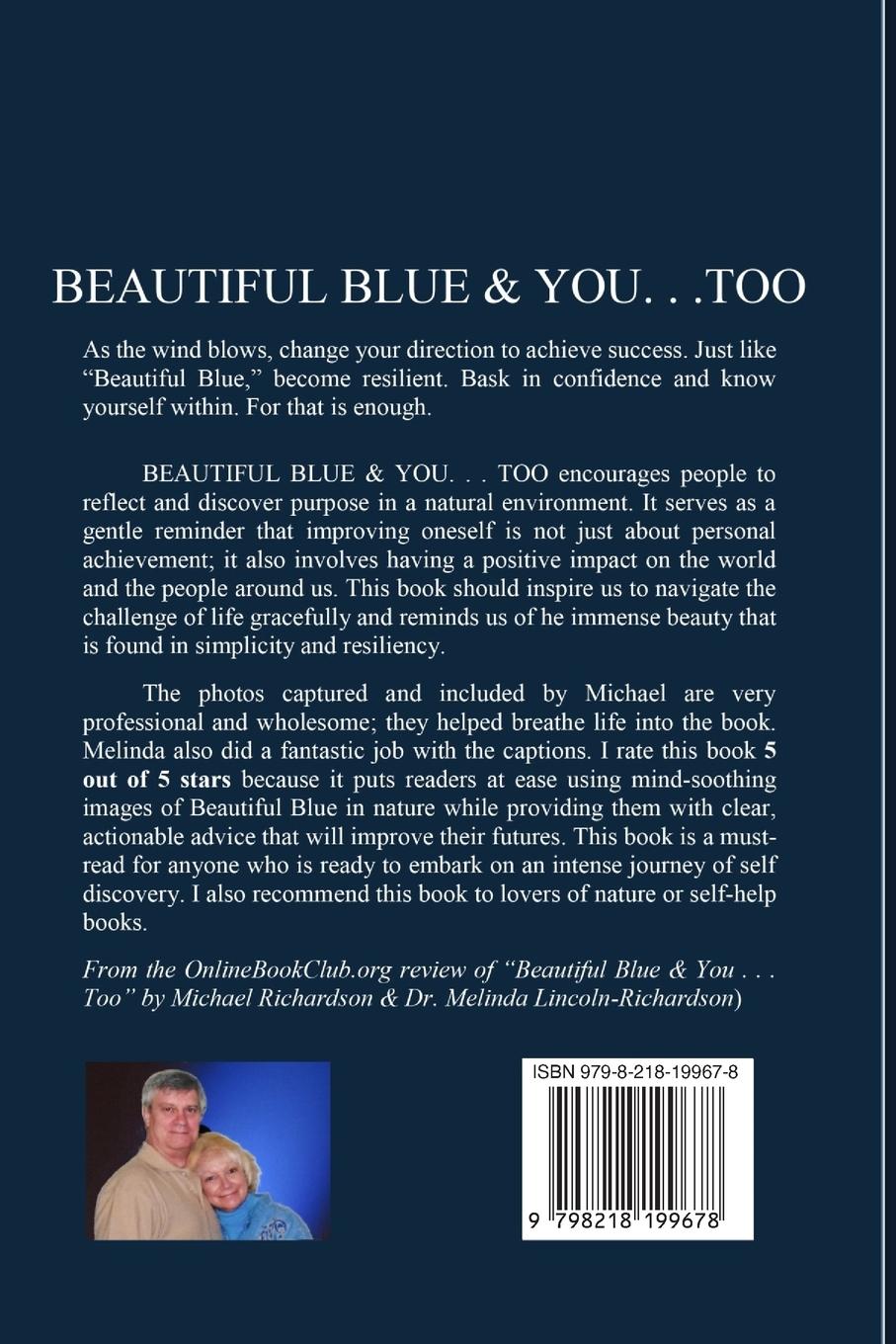 Rückseitencover Beautiful Blue & You . . . Too