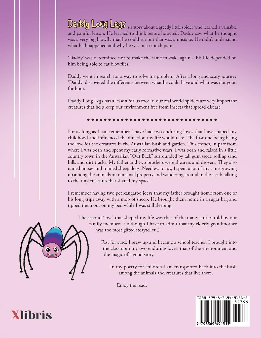 Rückseitencover Daddy Long Legs