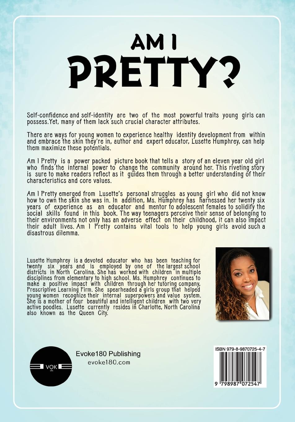 Rückseitencover Am I Pretty