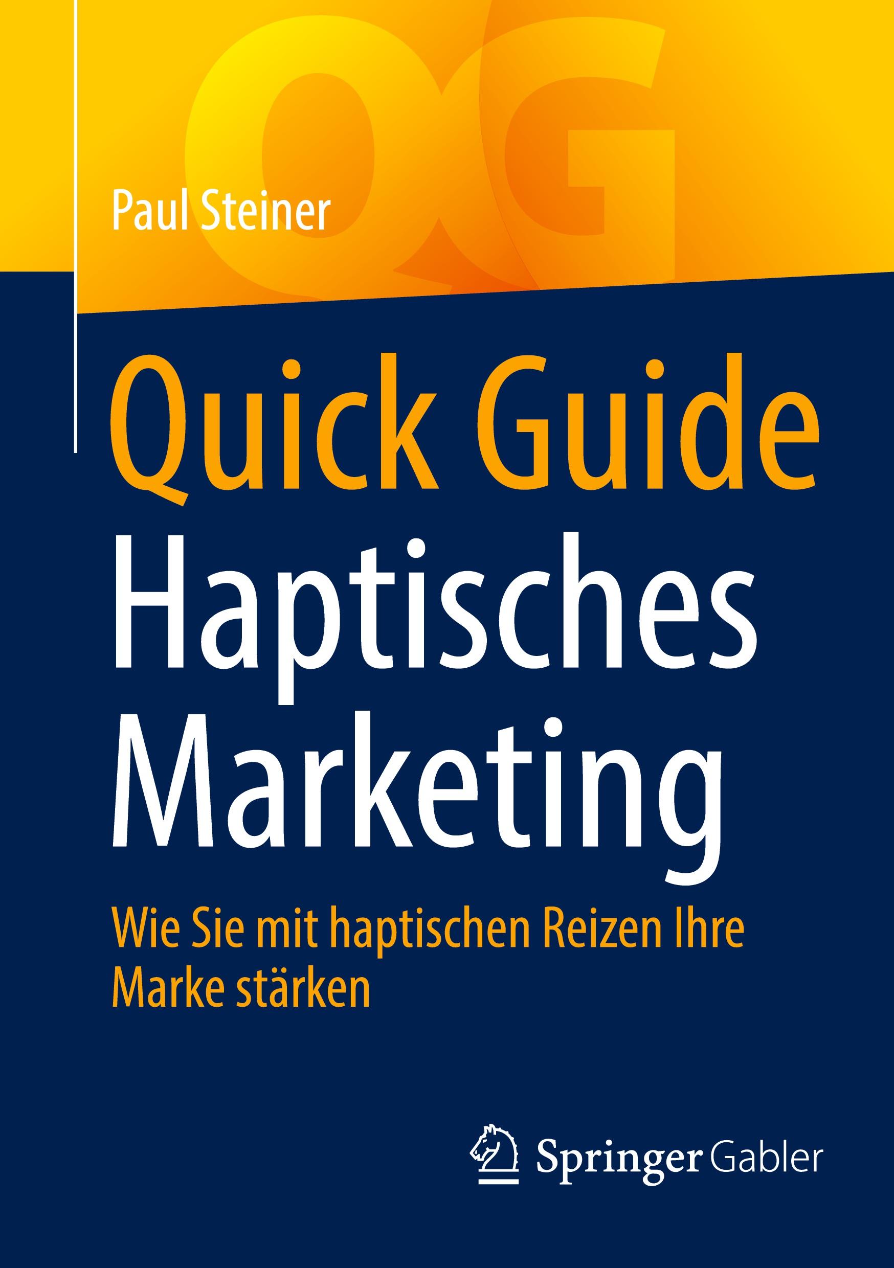 Vorderes Coverbild Quick Guide Haptisches Marketing