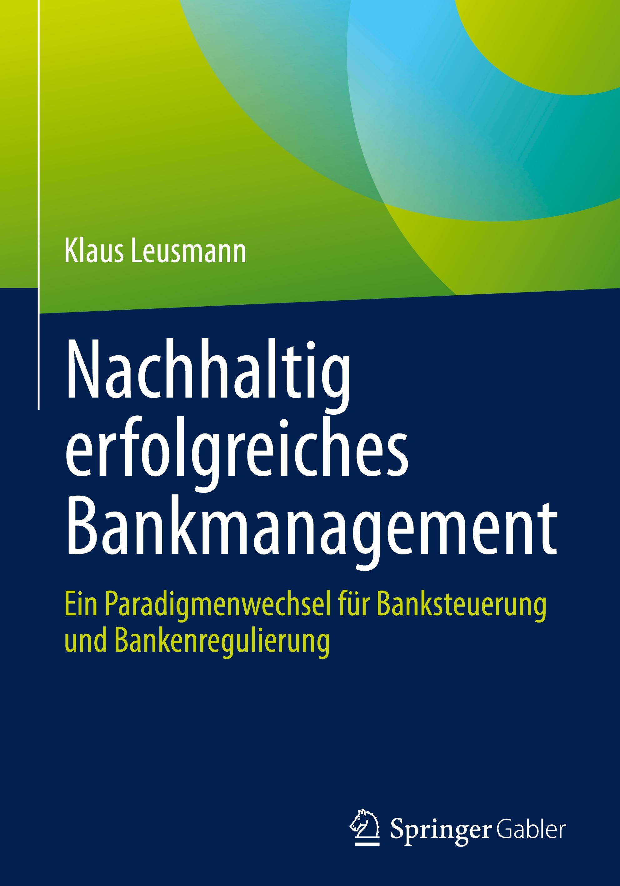 Vorderes Coverbild Nachhaltig erfolgreiches Bankmanagement