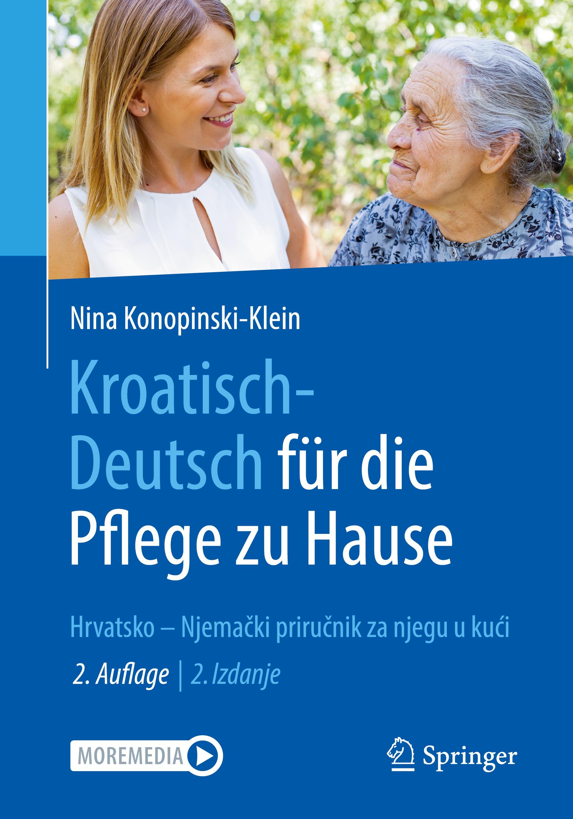 Vorderes Coverbild Kroatisch - Deutsch für die Pflege zu Hause