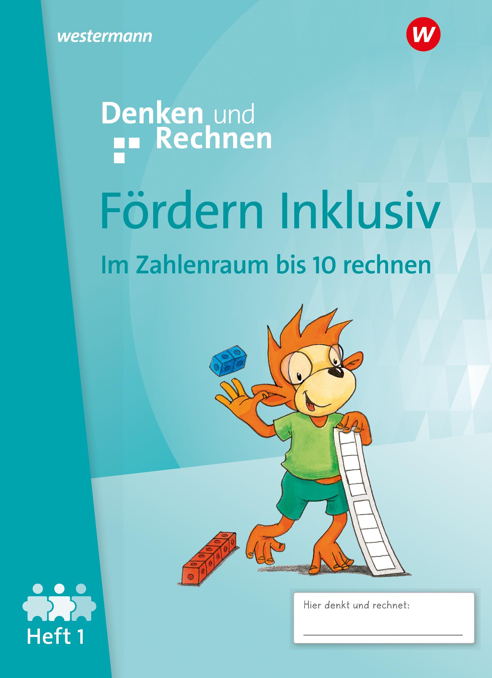 Vorderes Coverbild Fördern Inklusiv. Heft 1: Zahlenraum bis 10: Denken und Rechnen