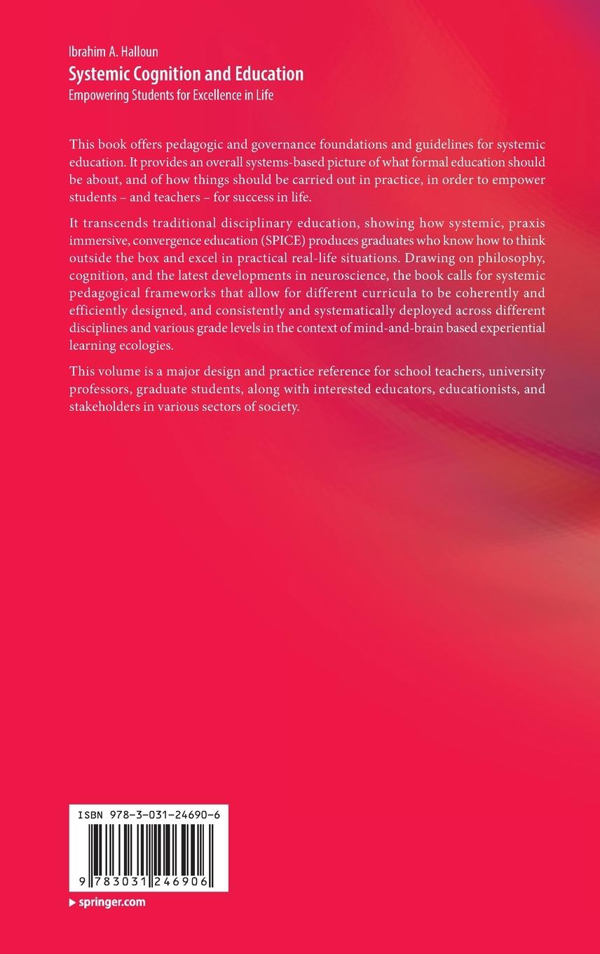 Rückseitencover Systemic Cognition and Education
