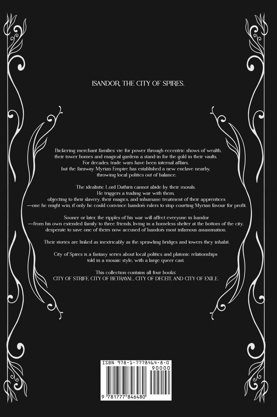 Rückseitencover City of Spires