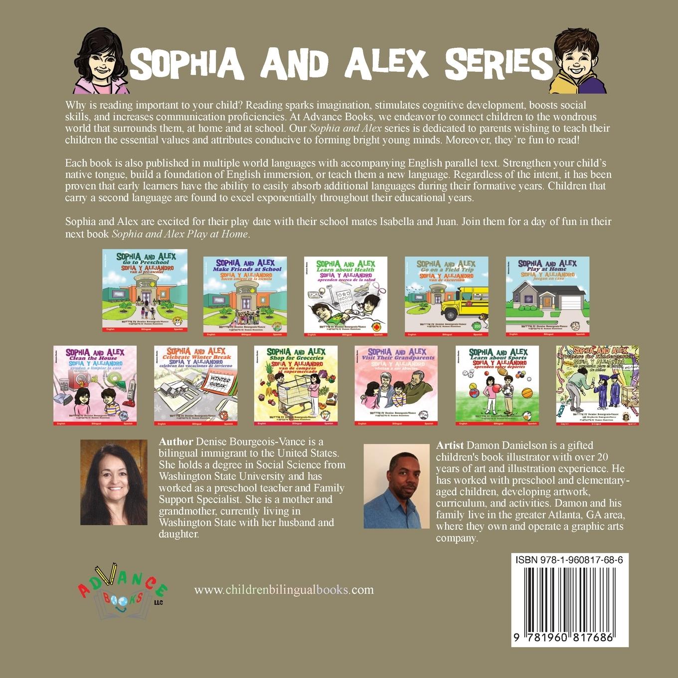 Rückseitencover Sophia and Alex Go on a Field Trip