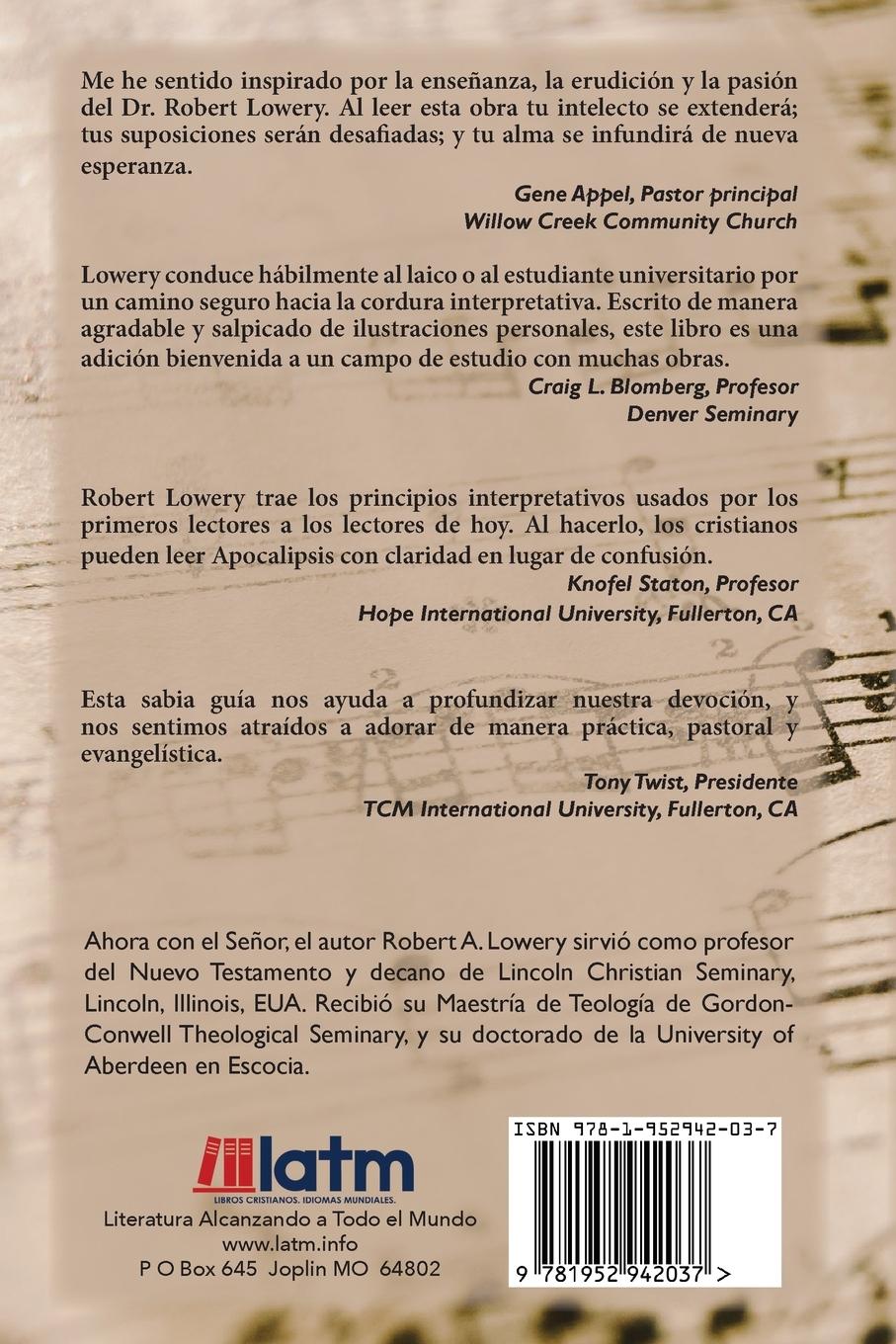 Rückseitencover Rapsodia de la Revelación de San Juan