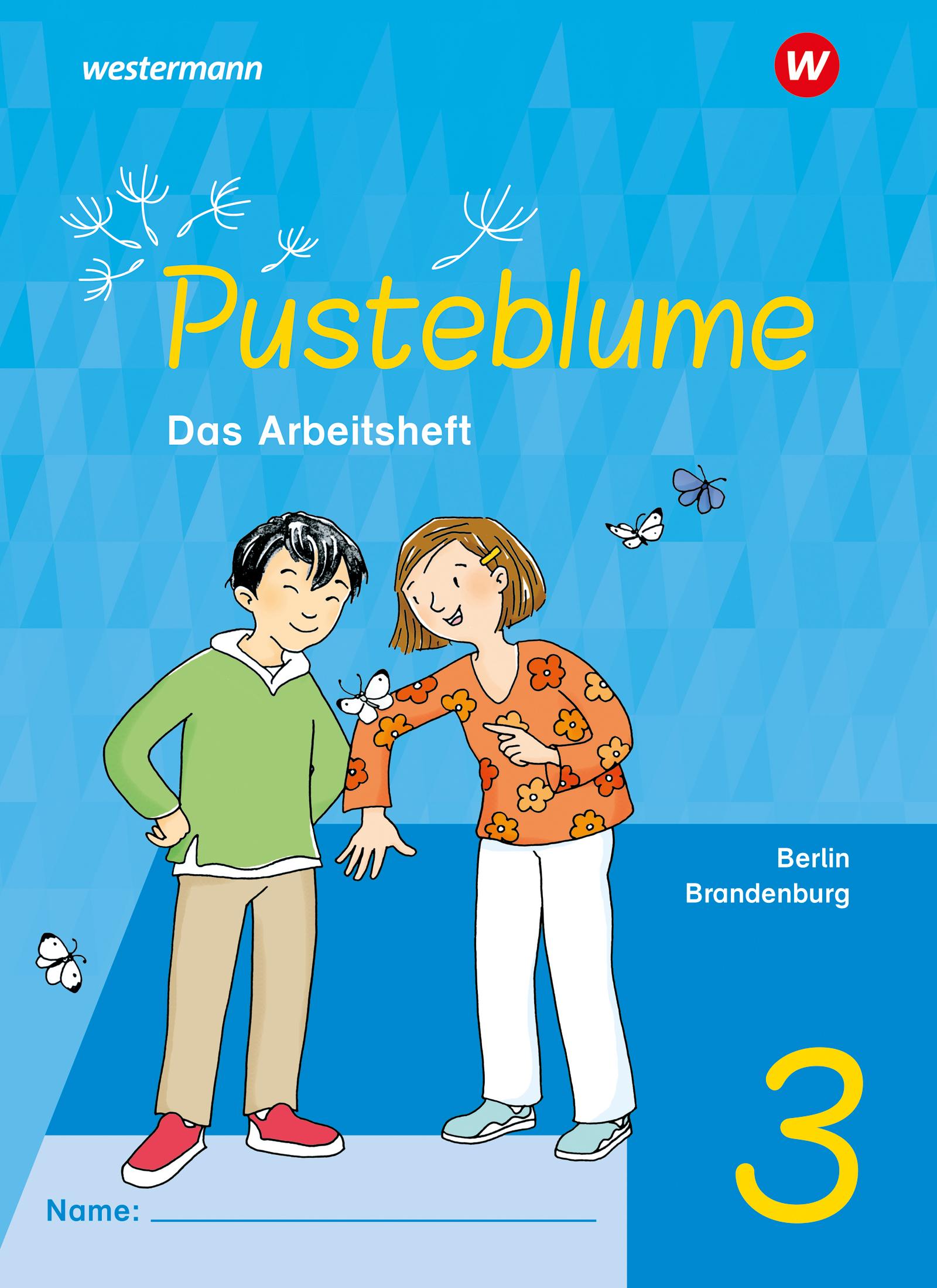 Vorderes Coverbild Pusteblume. Sachunterricht 3. Arbeitsheft. Für Berlin und Brandenburg