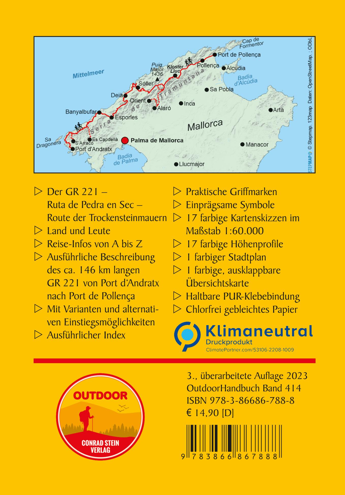 Rückseitencover Mallorca GR 221