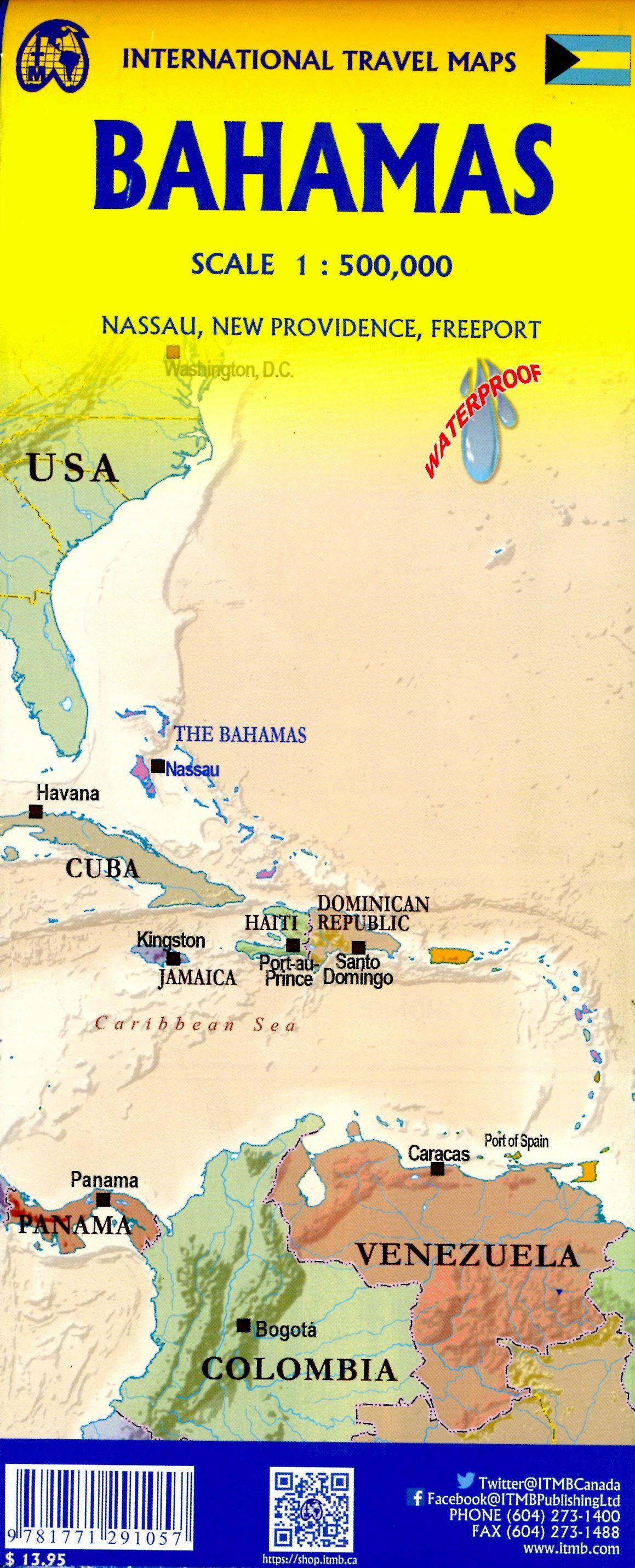Beispielinhalt (Bild) Bahamas 1:500000